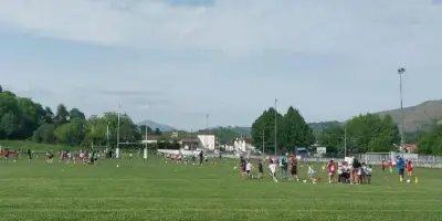 315 élèves de Soule réunis pour une matinée foot et égalité