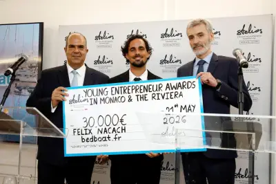 70 000 € remis à 5 jeunes entrepreneurs de Monaco par la Fondation Stelios