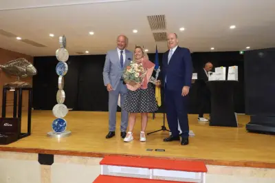 Alexia Barrier reçoit le Trophée du monde de la mer 2026 à Saint-Jean-Cap-Ferrat