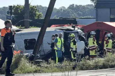 Belgique : collision mortelle entre un train et un car scolaire, 4 morts dont 2 enfants