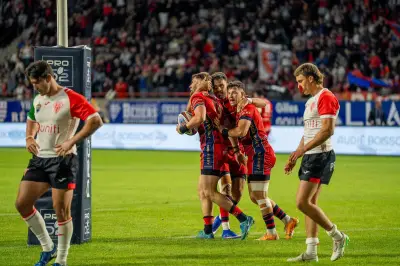 Biarritz rate l'occasion de se maintenir, défaite à Béziers 43-17