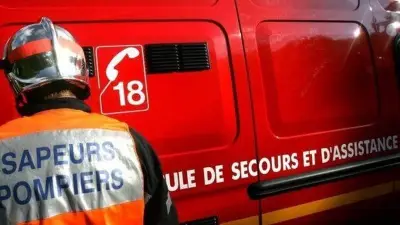 Camionnette chute de 10 mètres à Villeveyrac : conducteur désincarcéré