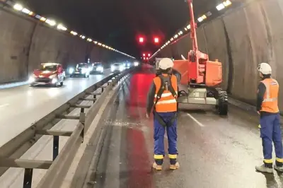 Chute de blocs dans le tunnel Malraux à Nice : circulation rétablie