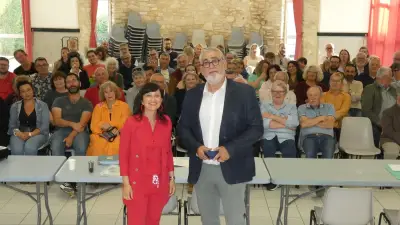 Conseillers départementaux en réunion à Cornillon : proximité et projets