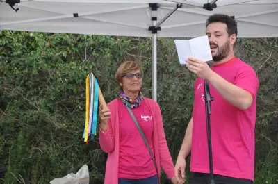 Course pour l'occitan modifiée par la météo dans la vallée