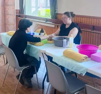 Des lycéens de Nontron animent un après-midi pour malades Alzheimer