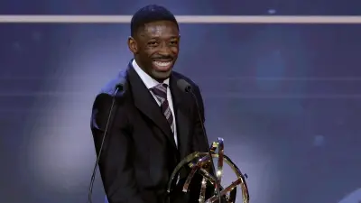 Deschamps rend un vibrant hommage à Dembélé, élu meilleur joueur de Ligue 1