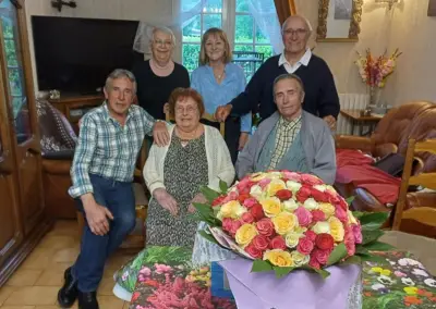 Édith Hostin fête ses 100 ans à Saint-André-de-Cubzac
