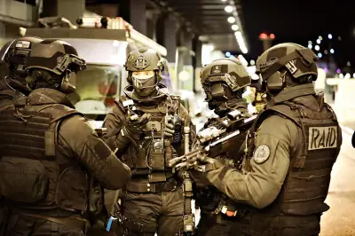 Exercice du Raid au centre commercial Cap 3000 à Nice