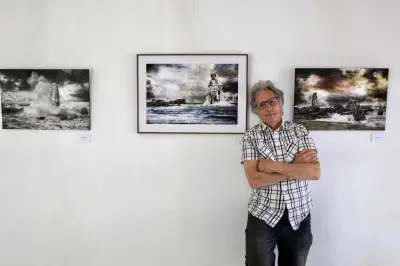 Exposition «Breizh Mojennel» : l'univers mythique de Fañch Rol à l'église Saint-Laurent