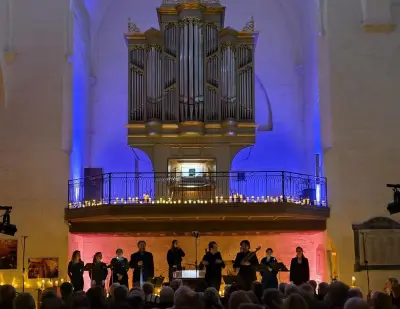 Festival baroque à Saint-Astier : un millier de bougies pour une ouverture féerique