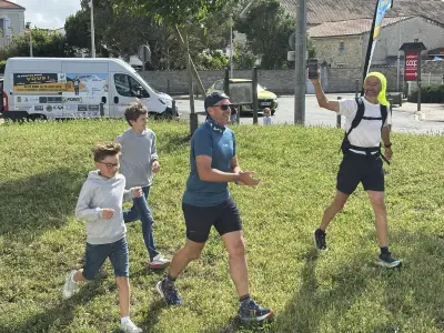 François Blériot boucle 1 000 km pour la mucoviscidose à Saint-Vivien