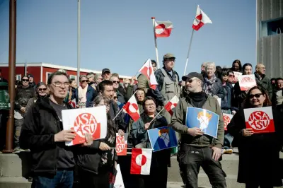Groenland : manifestation contre l'ouverture du consulat américain