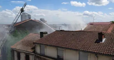 Incendie à Agen : la poissonnerie Latour ravagée par les flammes en 2015
