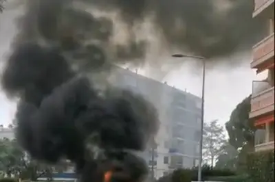 Incendie de deux voitures à Cagnes-sur-Mer : un gros boom entendu