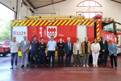 Jumelage des pompiers d'Hendaye et d'Irún pour renforcer la coopération transfrontalière