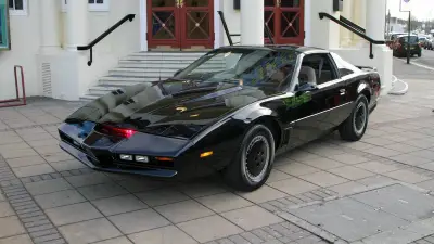 La KITT de K2000 flashée en excès de vitesse alors qu'elle est exposée dans un musée