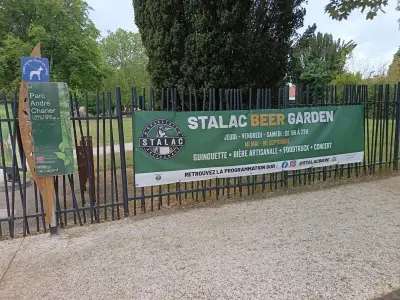 Lagord : polémique autour du Stalac beer garden dans le parc Charier