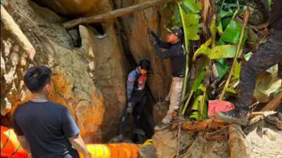 Laos: sept chercheurs d'or piégés dans une grotte, un s'est échappé