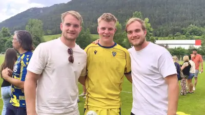 Les frères Lanen célèbrent la victoire de l'ASM en Reichel Espoirs