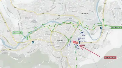 Mende : travaux de réfection de chaussée ce vendredi sur la RN88