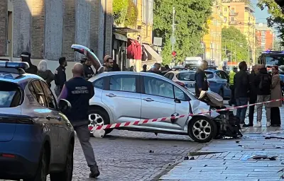 Modène : un conducteur renverse huit piétons, soupçons d'attentat