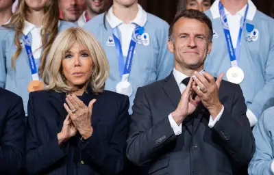Nouveau livre accuse Brigitte Macron d'avoir frappé le président