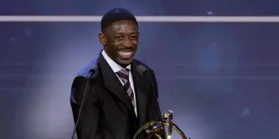 Ousmane Dembélé élu meilleur joueur de la saison de Ligue 1