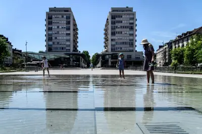 Pau sous 35°C : chaleur précoce et ruelles désertées le lundi férié
