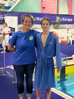Paul Rambaud, vitrine de la formation du ROC Natation, qualifié pour les France juniors
