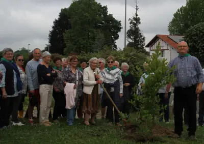 Pèlerinage aux arbres du troisième millénaire à Gamarde-les-Bains