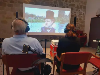 Projection de L'Île des esclaves de Marivaux à la Micro-Folie