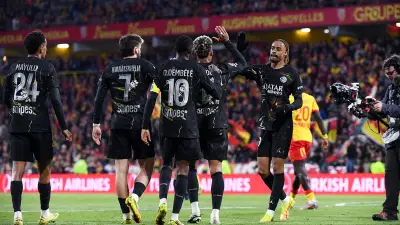 PSG sacré champion de France après sa victoire à Lens (0-2)