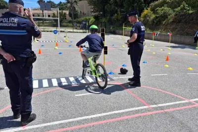 Sécurité routière : des écoliers varois formés par la police municipale