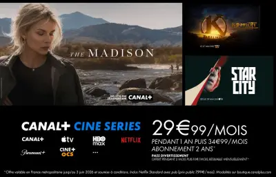 Streaming mai 2025 : séries CANAL+, Netflix, HBO Max, Apple TV
