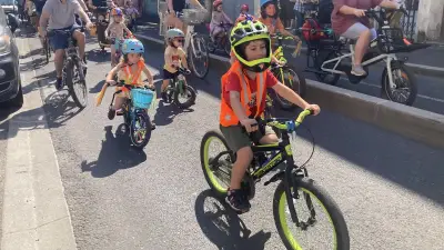 Succès de la vélorution des enfants à Montpellier pour l'autonomie