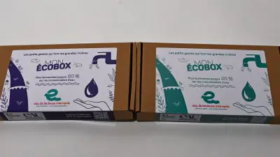 Toulouse Métropole distribue gratuitement des Ecobox pour économiser l'eau