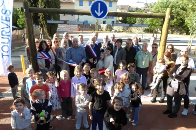 Tourves : parking et jardin de la Fraternité inaugurés pour revitaliser le centre-ville