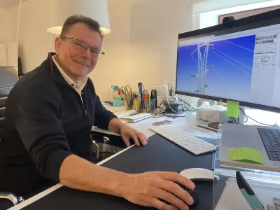 Un designer saintongeais réinvente les pylônes électriques pour RTE