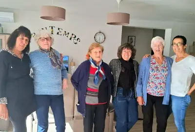 Visite des maisons partagées Ages & Vie à Castillonnès