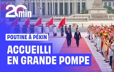 Xi Jinping accueille Poutine avec les honneurs et évoque des liens 