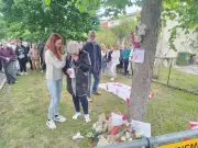 130 personnes rendent hommage à Angelyne Taillefer, tuée à l'arme blanche à Agen