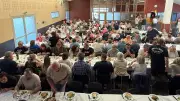 163 convives régalés au grand repas annuel de la société de chasse à Grandrieu