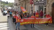 1er mai à Clermont-l'Hérault : la CGT en lutte contre la vente du jour férié