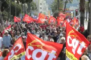 1er mai à Nice : un millier de manifestants défilent pour les droits des travailleurs