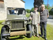 8 Mai à Razac-de-Saussignac : une commémoration émouvante avec Jeep et moto d'époque