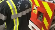 Accident à Pouzilhac : deux jeunes gravement blessés, voiture sur le toit