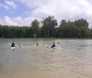 Animathlon : initiation au triathlon pour les jeunes à Urrugne