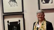 Aquagraphisme : l'exposition poétique de Sophie Dangoise à la médiathèque