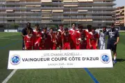 AS Cannes U15 remporte la Coupe Côte d'Azur face au FC Carros